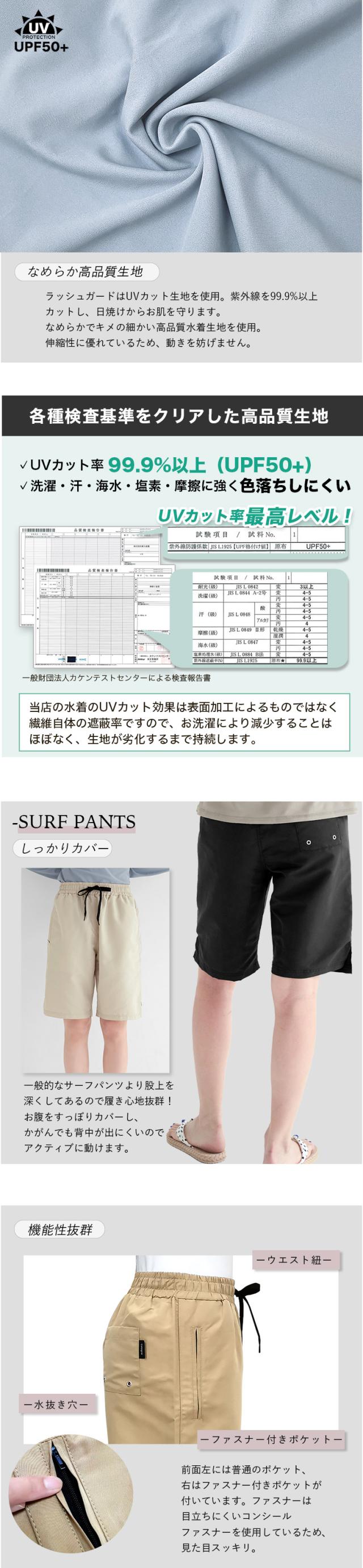 ラッシュガード 水着 体型カバー レディース 可愛い おしゃれ セット