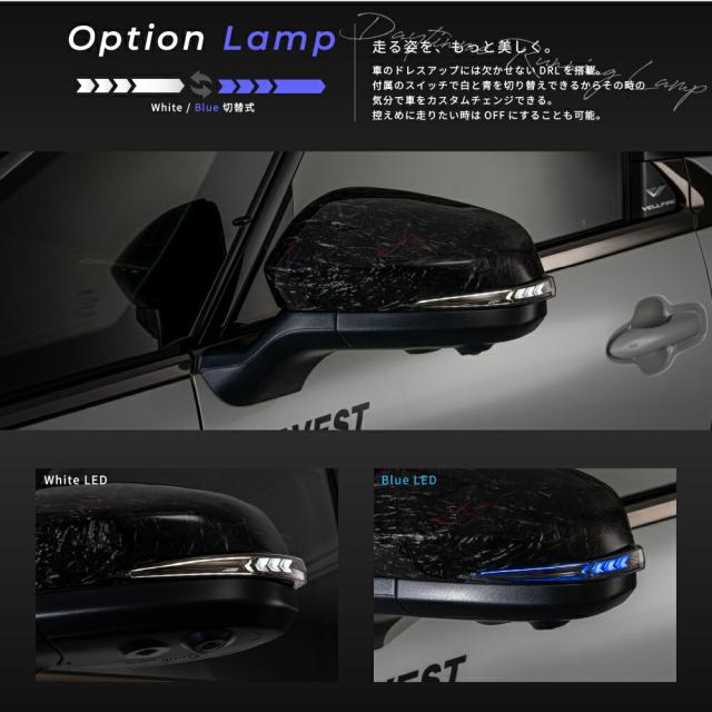 アルファード40ヴェルファイア40系カーボンファイバーファントムレッド