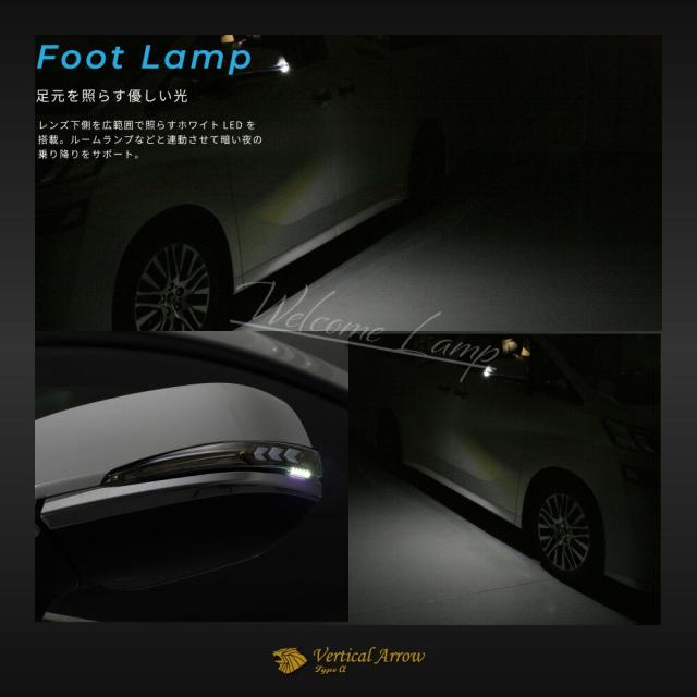 アルファードヴェルファイア30ドアミラーウィンカーレンズ