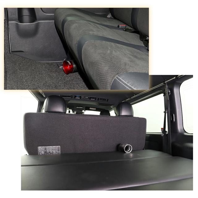 キャラバンNV350リアヒーターダクト