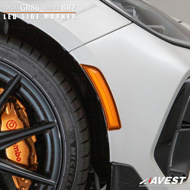 BRZ86LEDサイドマーカー