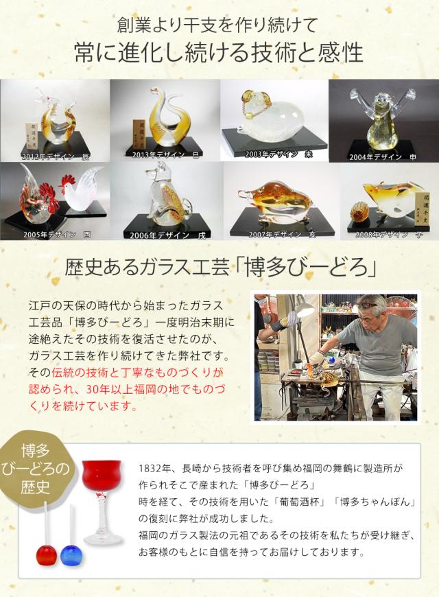 ガラス工房粋工房 干支 未 ひつじ 羊