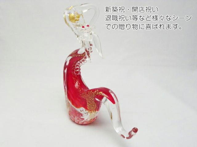 博多びーどろ粋工房楽天市場店 ガラスの紅龍 SO-108 05