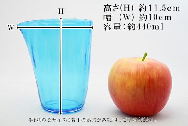 博多びーどろ粋工房楽天市場店 金の岬天色 酒器 森田 菜生作
