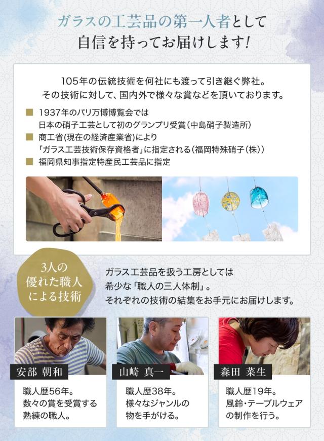 博多びーどろ粋工房楽天市場店　博多風鈴