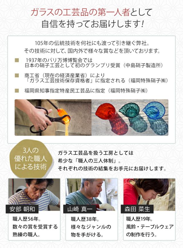 博多びーどろ粋工房楽天市場店 宗像びーどろ 森田 菜生作