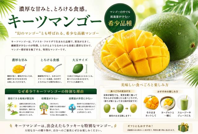 キーツマンゴーについて