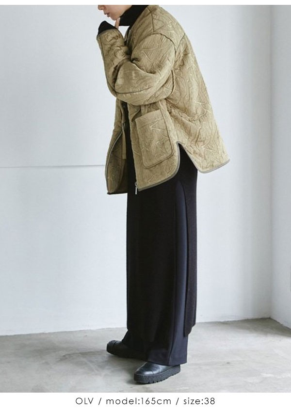 即納》 TODAYFUL トゥデイフル 2023winter Jacquard Piping Blouson