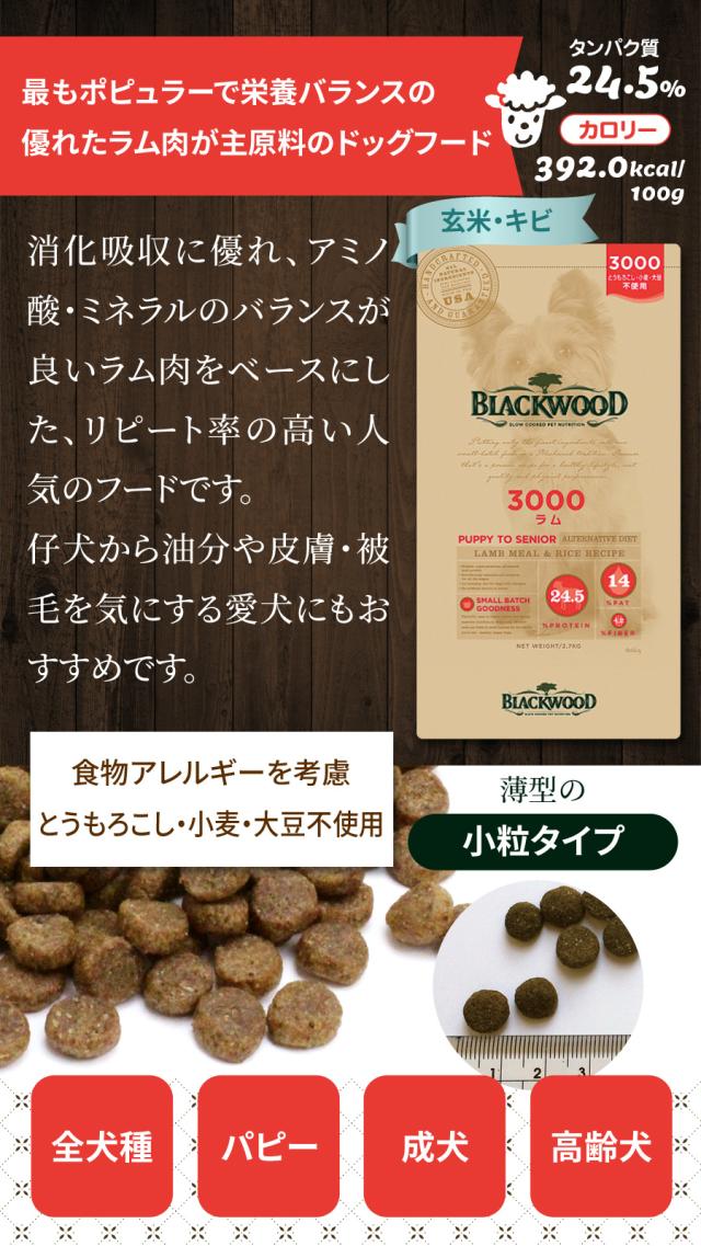 米国最高級フード　ブラックウッド　3000