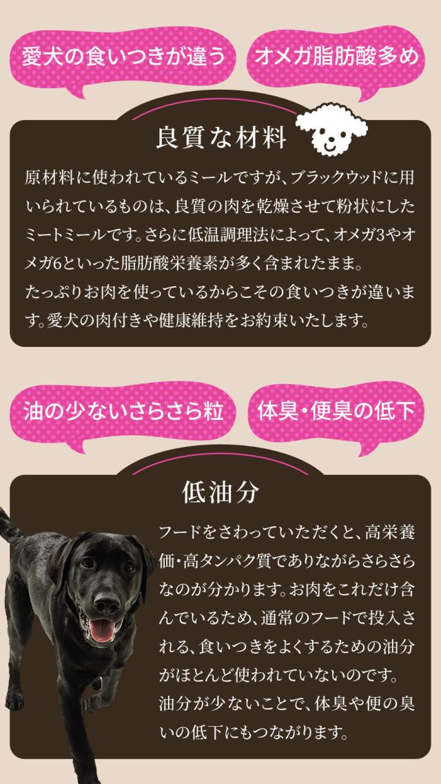 米国最高級フード　ブラックウッド