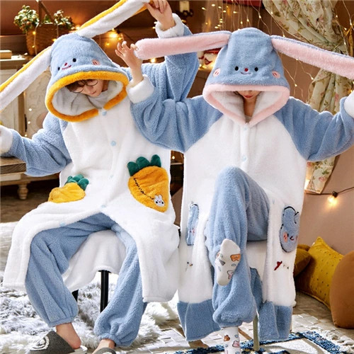 ペア パジャマ 冬 もこもこ.jpg