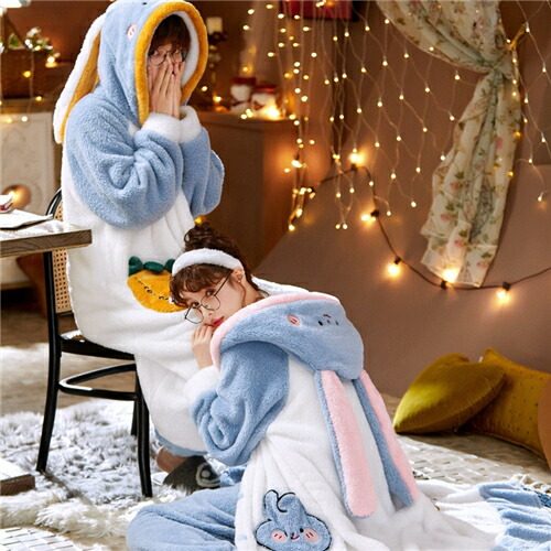 ペア パジャマ 冬 もこもこ レディース (1).jpg