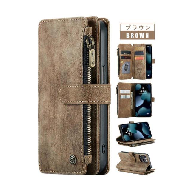 iPhone14 ケース 手帳型 財布 iPhone 13 Pro 13 miniケース (1).jpg