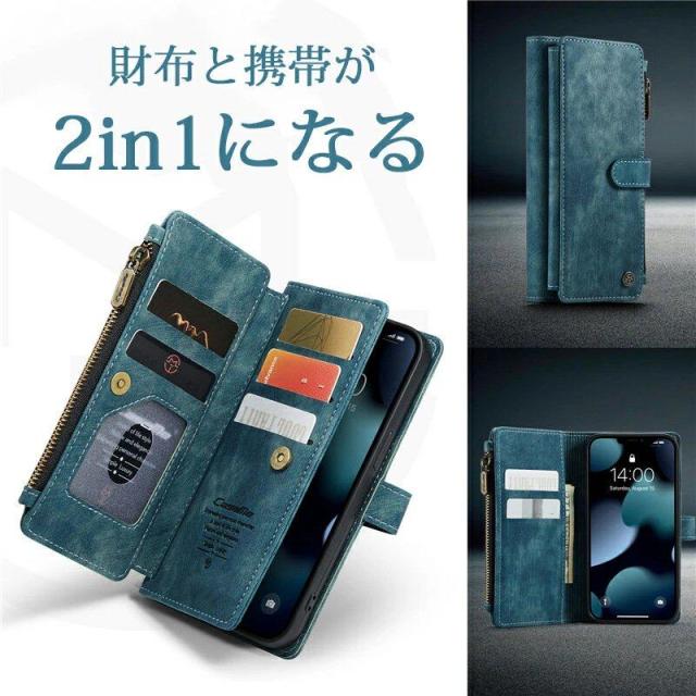 iPhone14 ケース 手帳型 財布 iPhone 13 Pro 13 miniケース (13).jpg