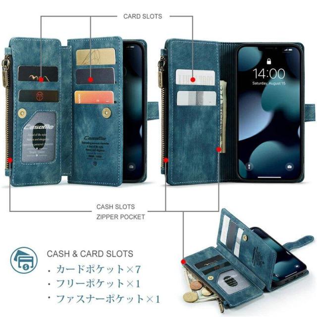 iPhone14 ケース 手帳型 財布 iPhone 13 Pro 13 miniケース (12).jpg