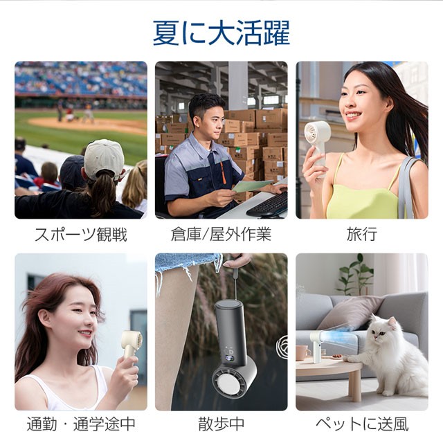 最安挑戦 夏新作 新作 送料無料 首掛け扇風機 ハンディファン 冷却プレート -20℃冷却 携帯扇風機 100段階風量 ハンディ扇風機 冷却プレート 暴風 扇風機 ハンディ ファン クーラー 手持ち扇風機 軽量 3600mAh 卓上 ネッククーラー