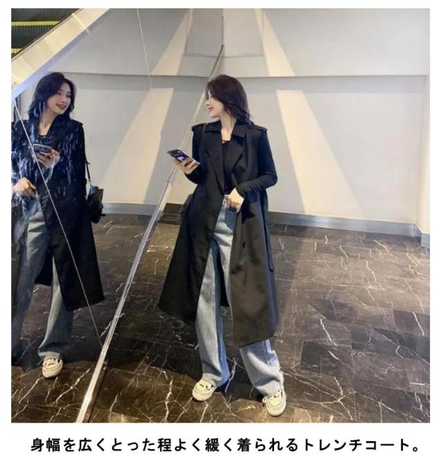 送料無料】コート ロングコート ノースリーブ トレンチコート