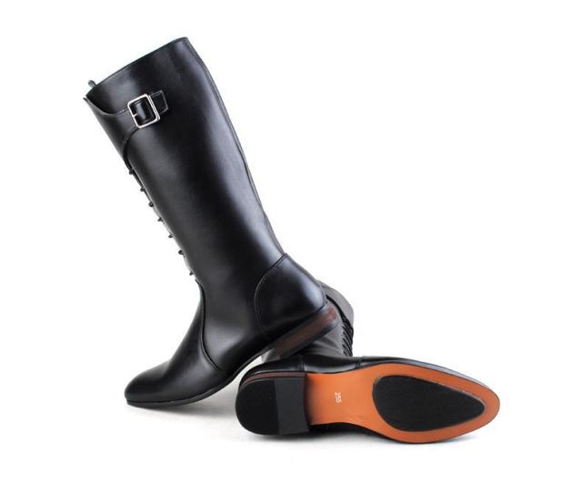 ロングブーツ バイクブーツ 革ブーツ メンズシューズ 冬 PU革 ステージ