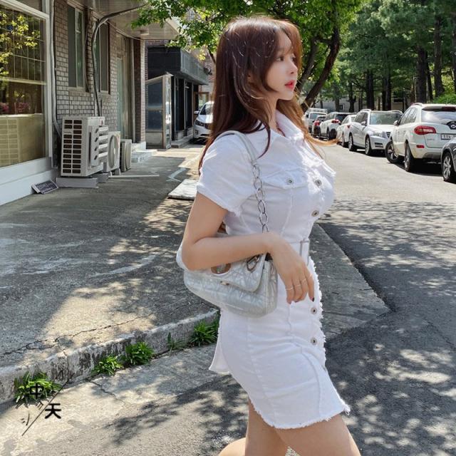 【激カワ❤️】デニムミニワンピ✭春夏のお出かけに★レース袖で個性的 ZARA デニムワンピース 夏 春 - メルカリ