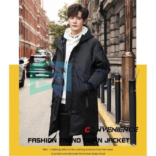 ダウン ダウンジャケット メンズ レディース ロングジャケット モッズ