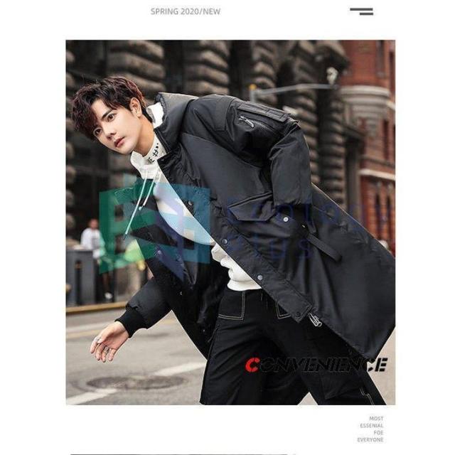 ダウン ダウンジャケット メンズ レディース ロングジャケット モッズ