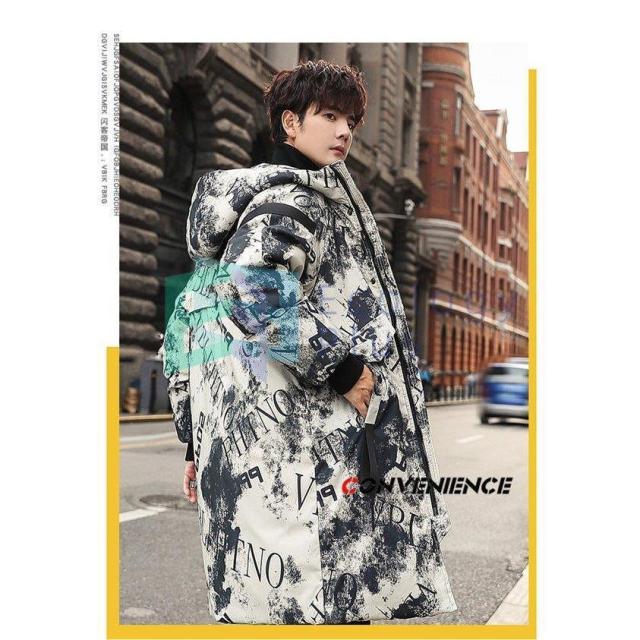 ダウン ダウンジャケット メンズ レディース ロングジャケット モッズ