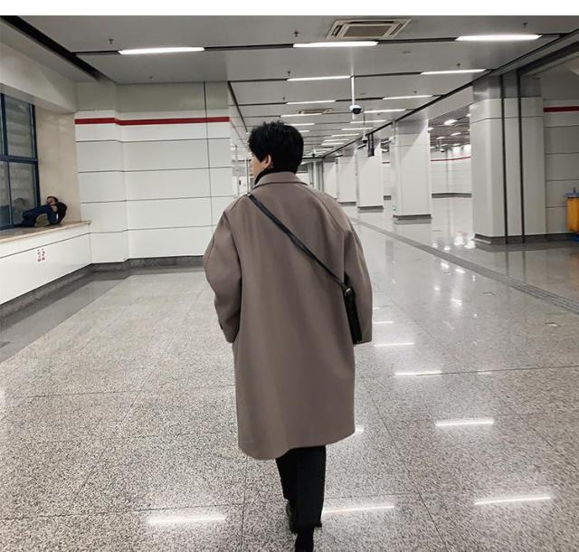 チェスターコート メンズコート 秋冬 ラシャコート ロングコート 男性