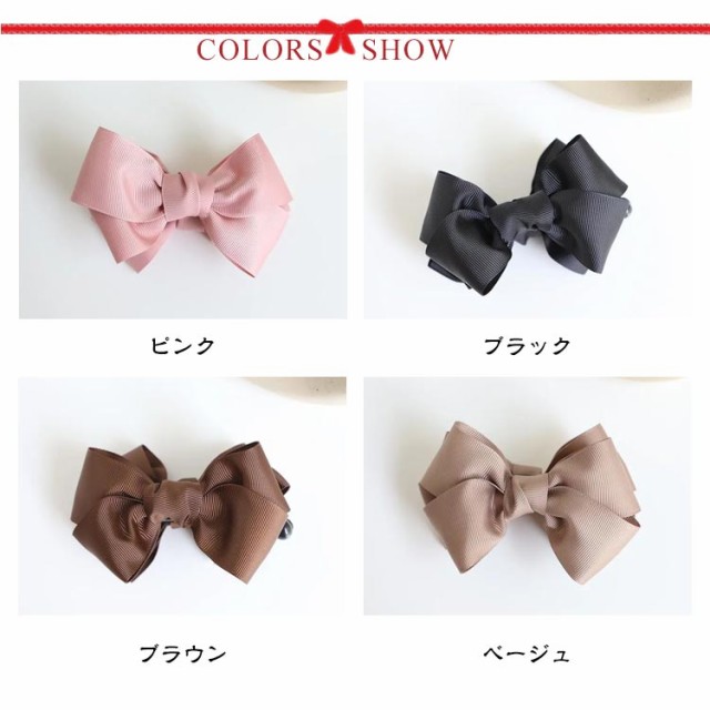 バナナクリップ レディース ヘアクリップ リボン ヘアアクセ ヘアアクセサリー 髪留め 可愛い リボンクリップ 結婚式 2次会  ヘアアレンジの通販はau PAY マーケット - shiseninshou | au PAY マーケット－通販サイト