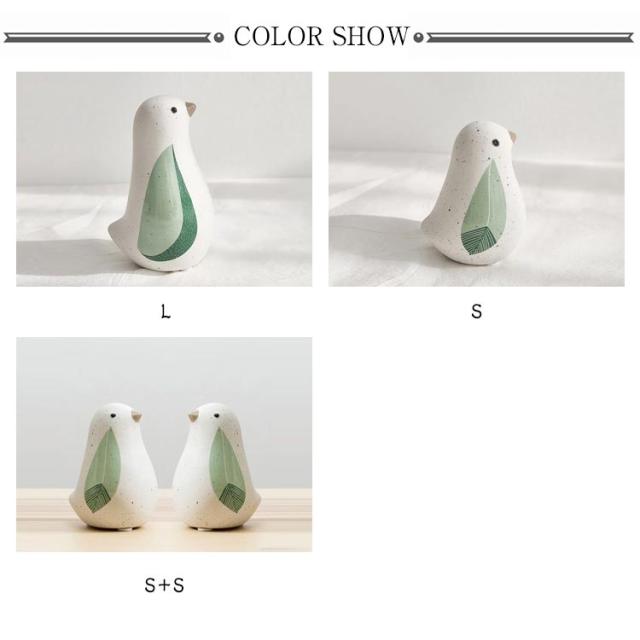 小鳥 北欧 置物 雑貨 北欧雑貨 スウェーデン ナチュラル 鳥 陶器
