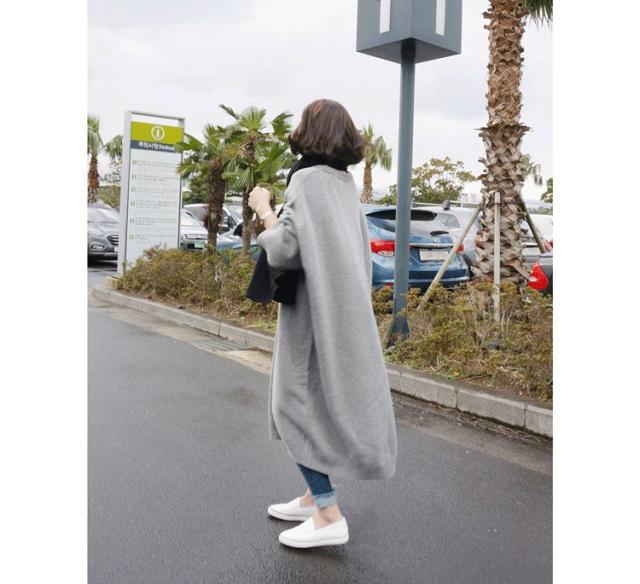 ニットワンピース 長袖スウェットワンピース ジャージ 秋冬