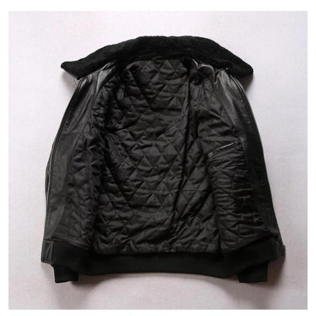 フライトジャケット レザージャケット アメカジ 空軍 ジャケット 中綿入り ラムファー バイクジャケット  空軍服 ショート丈 防寒 カウレザー コート フライトジャケット レザージャケット アメカジ 空軍 ジャケット 中綿