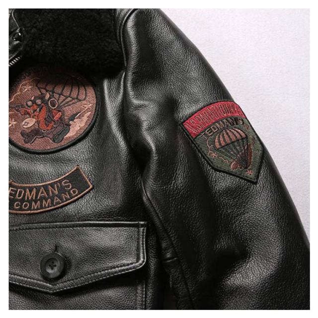 フライトジャケット レザージャケット アメカジ 空軍 ジャケット 中綿