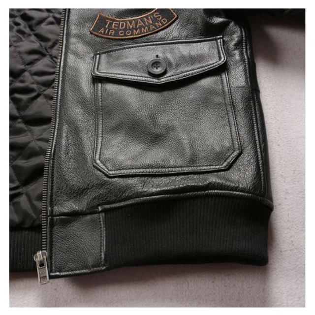 フライトジャケット レザージャケット アメカジ 空軍 ジャケット 中綿