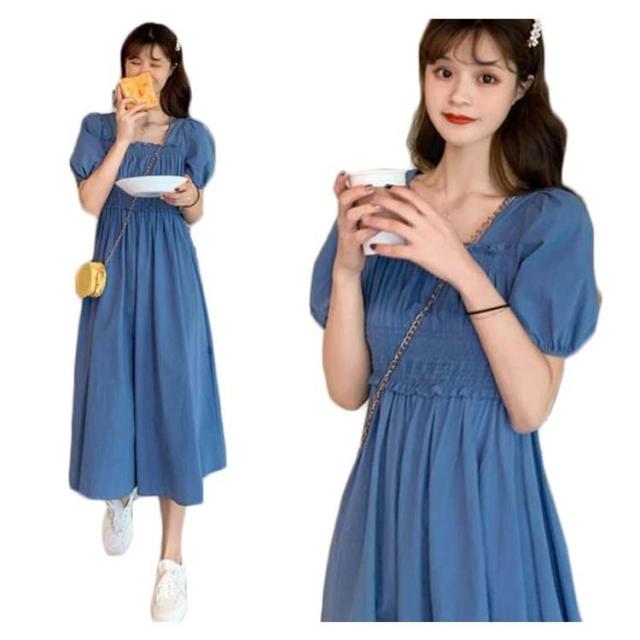 夏服 ワンピース 夏 ロング丈 マキシワンピース ロング