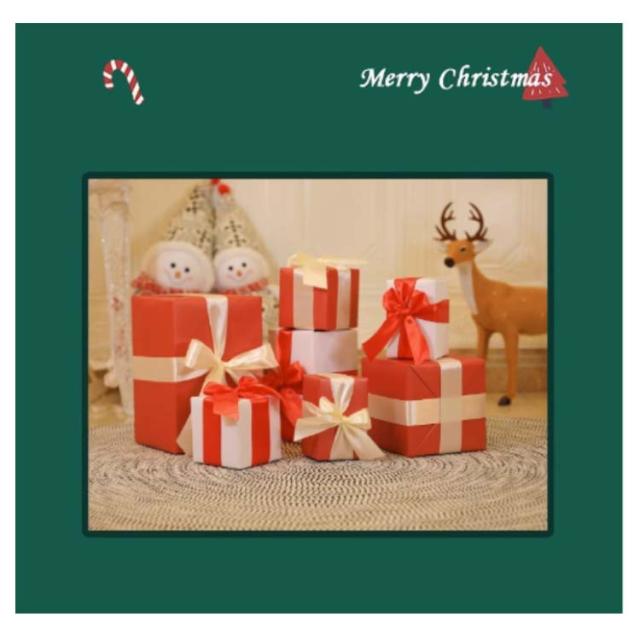 クリスマスギフトボックス 7点セット クリスマスオーナメント