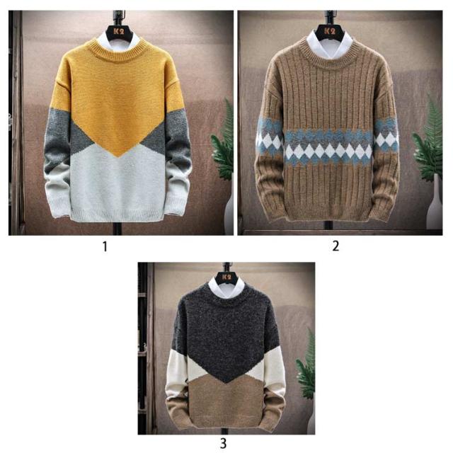 劇場限定グッズ セーター 冬物 秋冬 ニット 冬服 メンズセーター ラウンドネックニット プルオーバー ニットトップス メンズ トップス シンプル バイカ 全巻連動特典付 メンズファッション トップス Www Foodn It