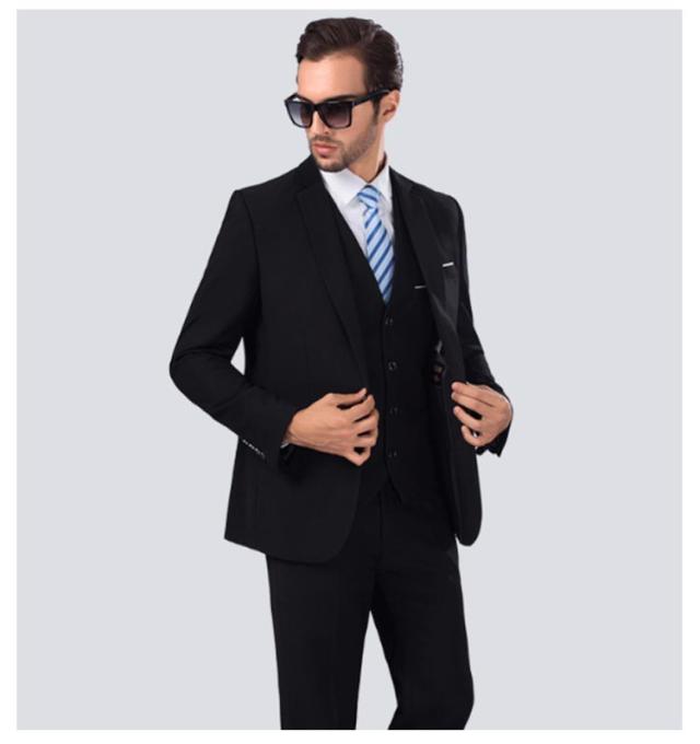 1ツ釦 ビジネススーツ リクルートスーツ スーツ メンズ 面接 3点セット