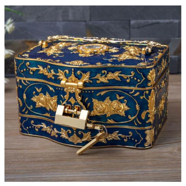 小物入れ ジュエリーケース 螺鈿細工 木製 宝箱 ジュエス 宝石箱