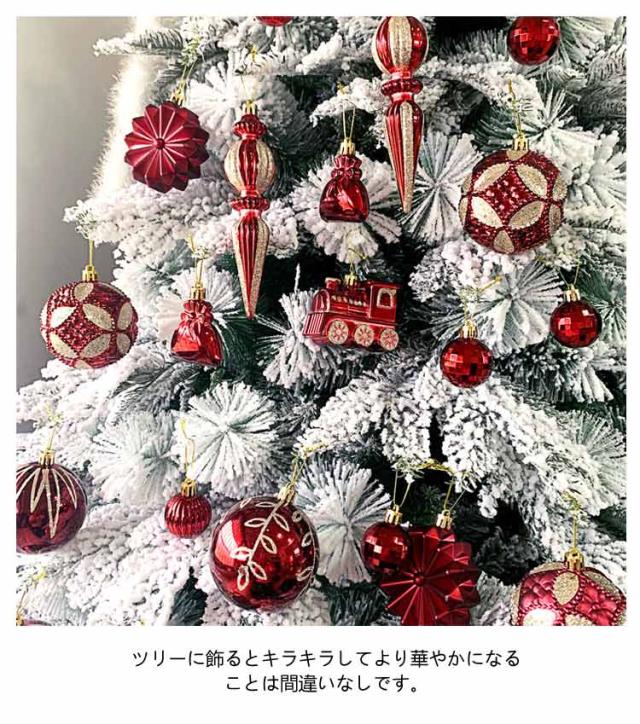 クリスマス オーナメントセット セット オーナメント 60個 クリスマス