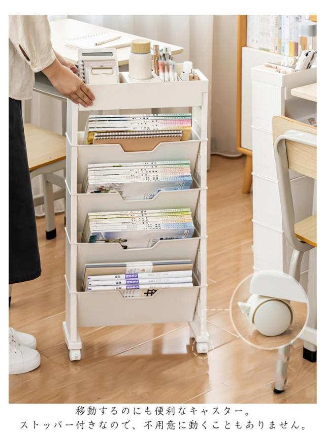 レターケース チェスト サイドワゴン ファイルワゴン 本棚 ファイルラック 書類ケース 書類棚 収納 デスクサイド 書類収納 ファイル収納 スリム 省スペース レターケース チェスト サイドワゴン ファイルワゴン 本棚 ファイル