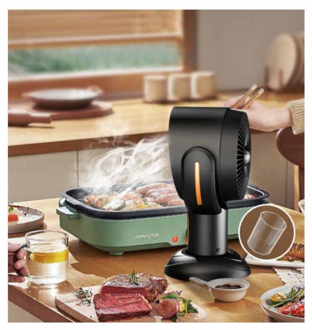 卓上レンジフード 換気扇 コードレス 焼肉 超静音 卓上吸煙機