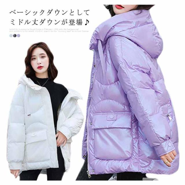 全3色×4サイズ！ ダウンジャケット レディース ダウンコート