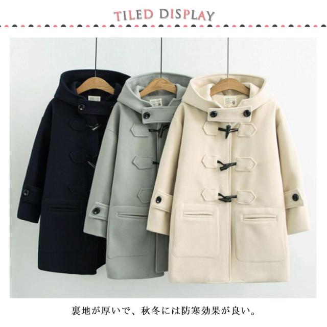 送料込み！D&G 中綿ダッフルコート フード付きイタリア製 ダッフルコート レディース 綿入りジャケット ダッフルアウター