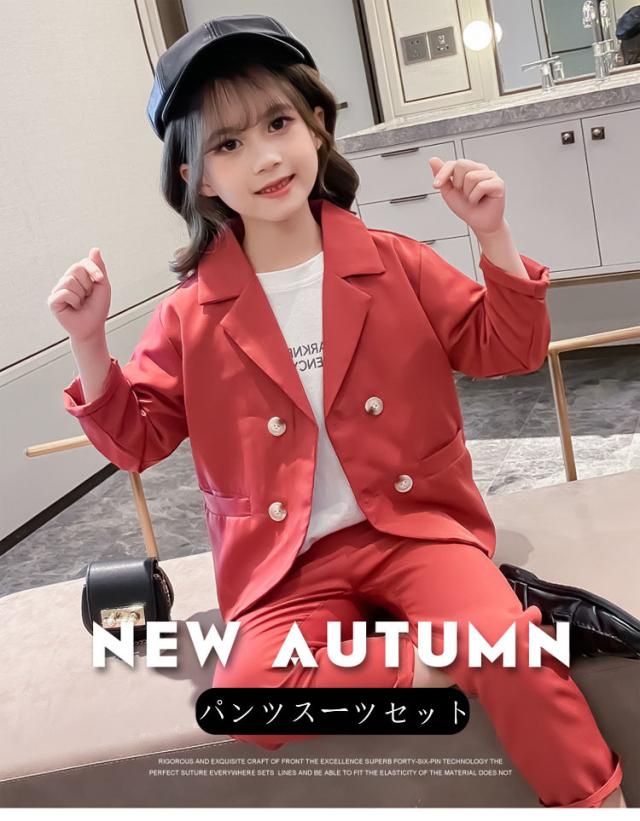 感謝価格 キッズフォーマル スーツ パンツスーツ 女の子 スカートスーツ 女の子 入学式 卒業式 かっこいい 韓国 子供服 女の子 セットアップ キッ レンタル キッズベビー マタニティ キッズ Abconstruction Gr