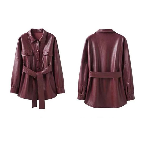 ロングコート レザーコート レディース 革ジャン ライダースジャケット