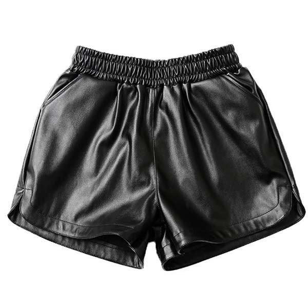 セール]ショーパン ショートパンツ レディース フェイクレザー