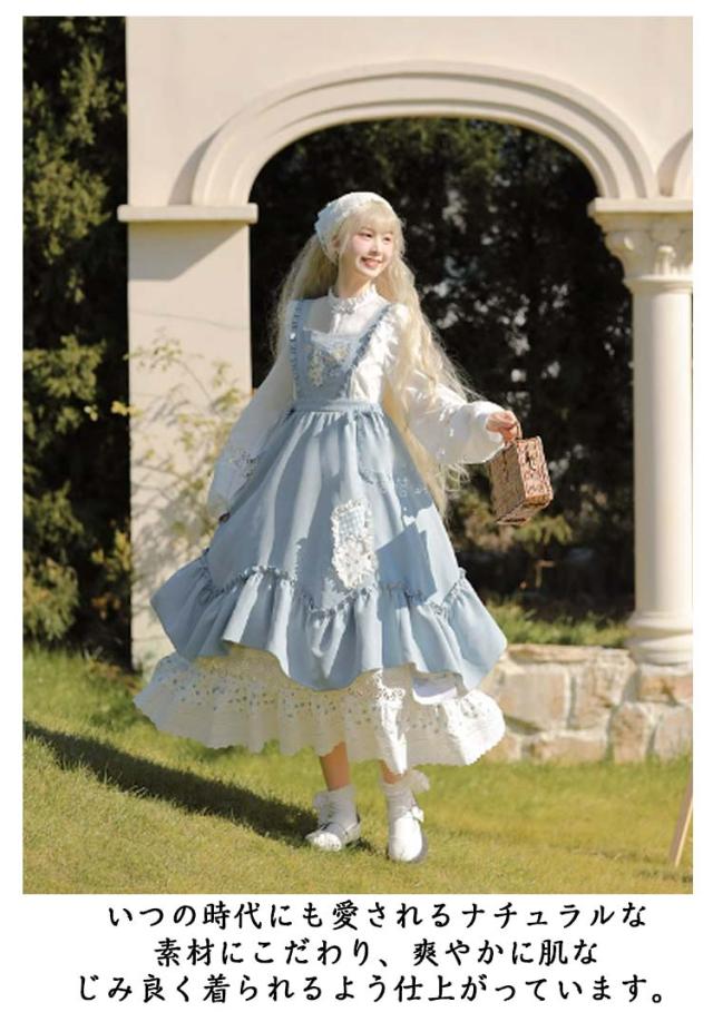 ロリータワンピース ロリィタ ドレス 文化祭 学園祭 衣装 レディース