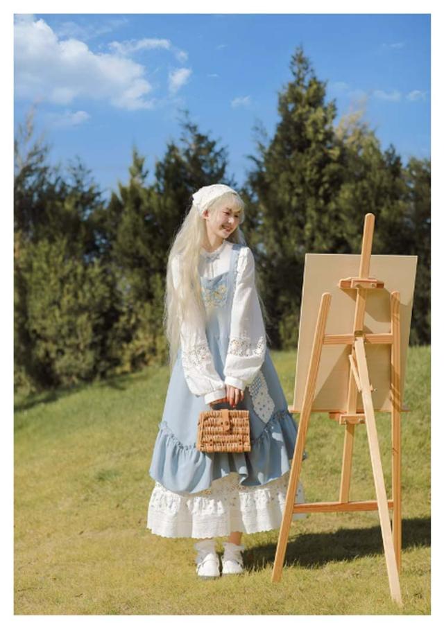 ロリータワンピース ロリィタ ドレス 文化祭 学園祭 衣装 レディース