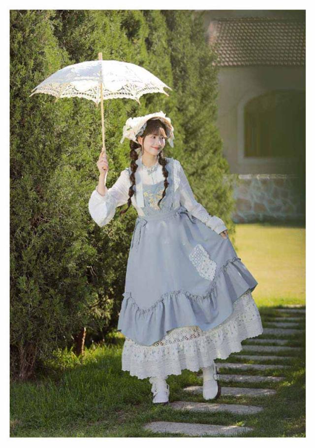 ロリータワンピース ロリィタ ドレス 文化祭 学園祭 衣装 レディース