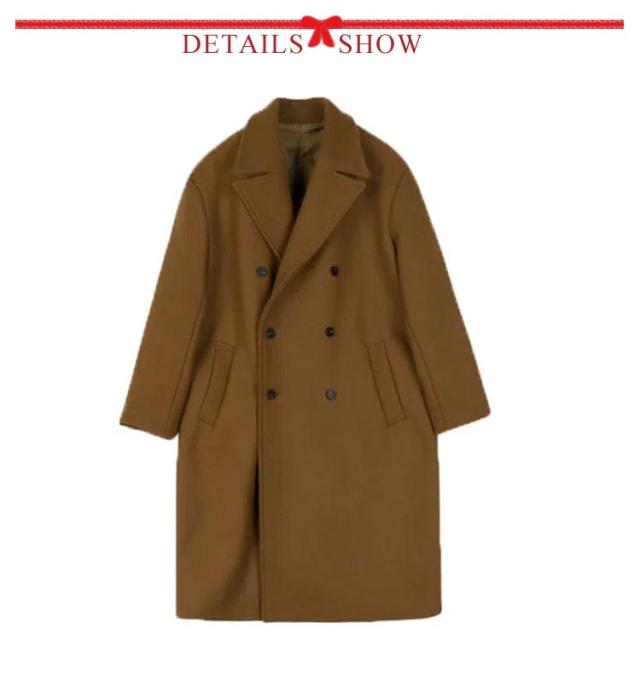 重厚感あり✨中綿キルティング✨DENHAM チェスターコート ダブル 重厚感あり✨中綿キルティング✨DENHAM チェスターコート ダブル